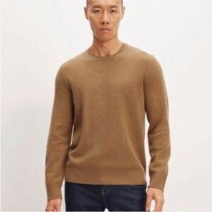 Everlane Wool Crewneck Sweater Small Camel/Brown
